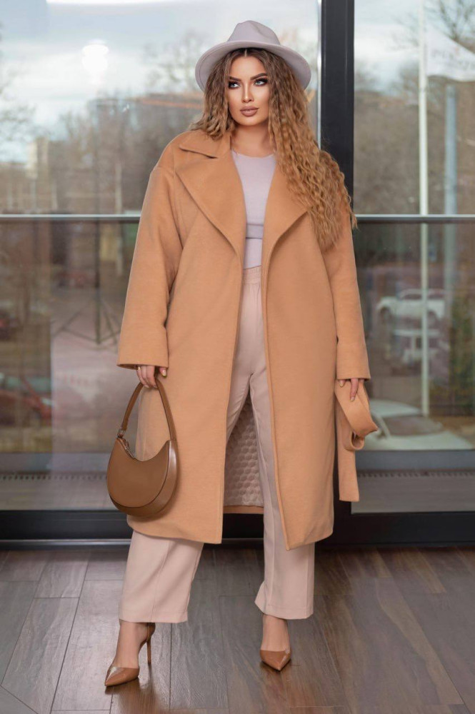 Пальто женское YM-A05352T29 Пальто женское YM-A05352T29