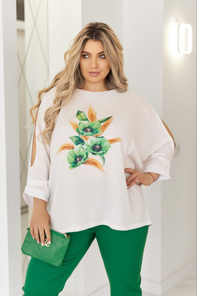 Костюм двойка со свободной блузой VOJ-A1006T680 Костюм двойка со свободной блузой VOJ-A1006T680