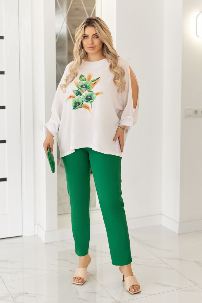 Костюм двойка со свободной блузой VOJ-A1006T680 Костюм двойка со свободной блузой VOJ-A1006T680