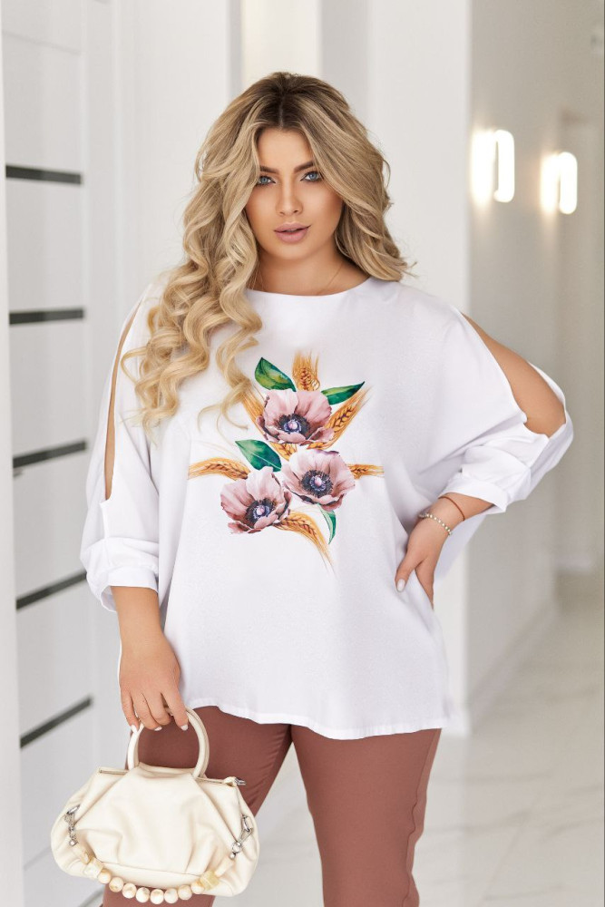 Костюм двойка со свободной блузой VOJ-A1006T680 Костюм двойка со свободной блузой VOJ-A1006T680