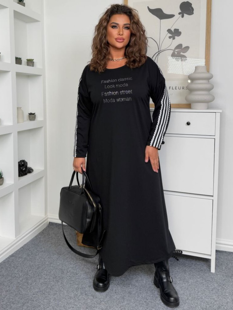 Платье с кружевом на рукавах ZP-A1315T530 Платье с кружевом на рукавах ZP-A1315T530