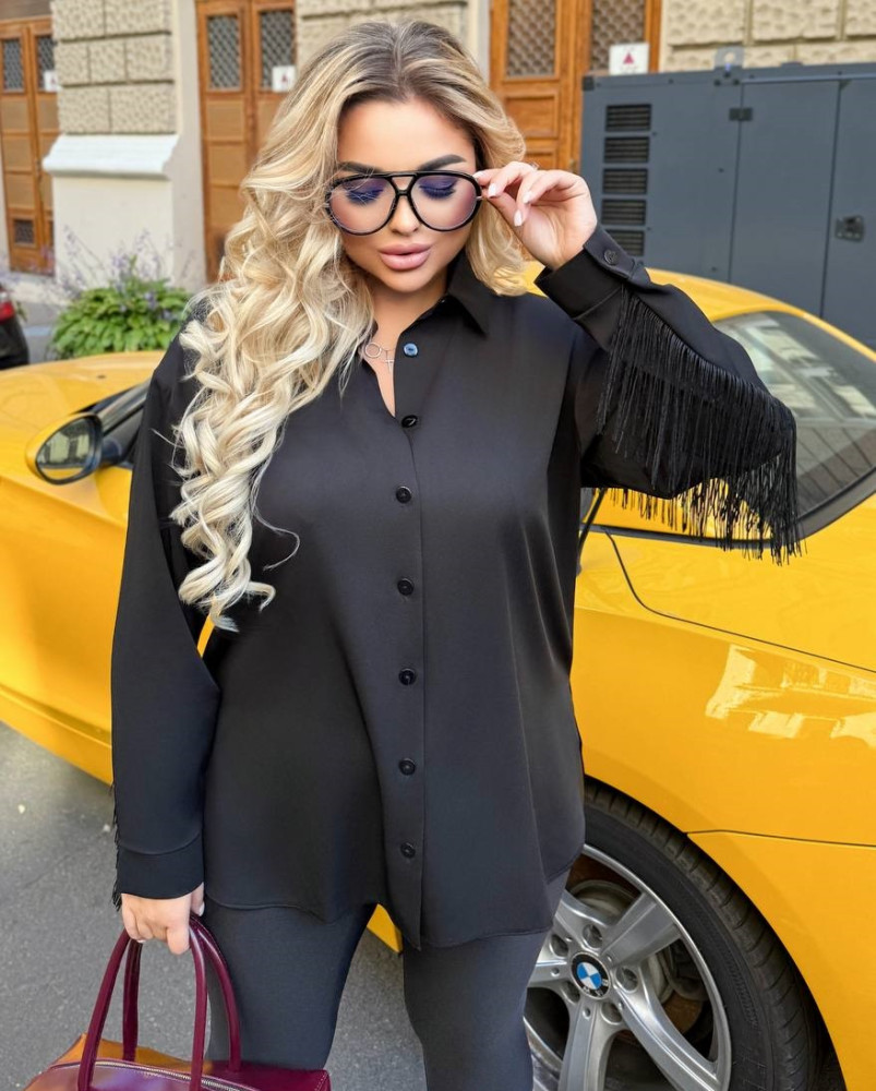 Рубашка с бахромой INS-A422T750 Рубашка с бахромой INS-A422T750