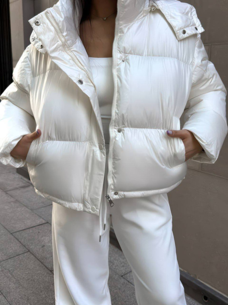 Куртка дутик с капюшоном LUC-A619T889 Куртка дутик с капюшоном LUC-A619T889