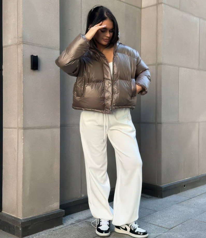 Куртка дутик с капюшоном LUC-A619T889 Куртка дутик с капюшоном LUC-A619T889