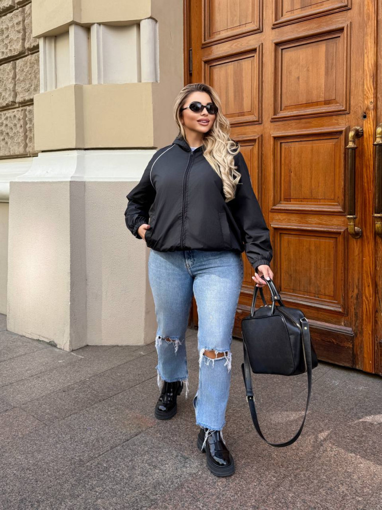 Ветровка свободного кроя VL-A1113T750 Ветровка свободного кроя VL-A1113T750