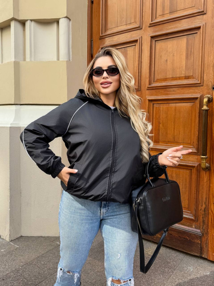 Ветровка свободного кроя VL-A1113T750 Ветровка свободного кроя VL-A1113T750