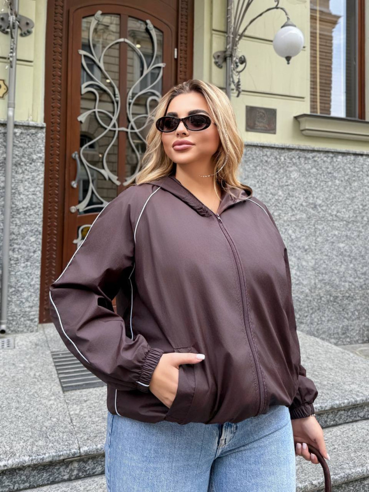 Ветровка свободного кроя VL-A1113T750 Ветровка свободного кроя VL-A1113T750