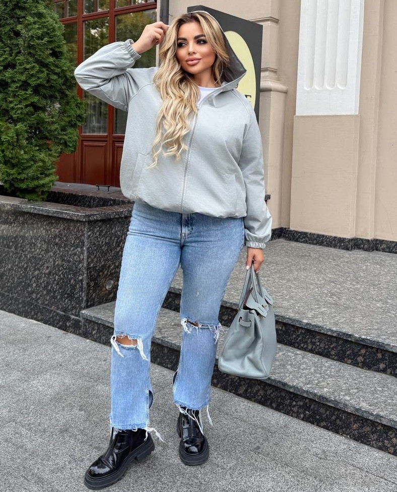 Ветровка свободного кроя VL-A1113T750 Ветровка свободного кроя VL-A1113T750