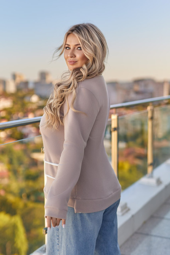 Теплый женский свитшот JA-A836.3T220 Теплый женский свитшот JA-A836.3T220