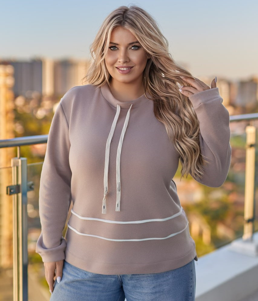 Теплый женский свитшот JA-A836.3T220 Теплый женский свитшот JA-A836.3T220