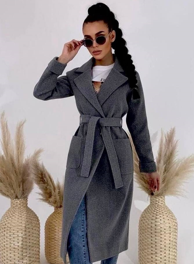 Женское пальто на подкладке KC-A0310T880 Женское пальто на подкладке KC-A0310T880