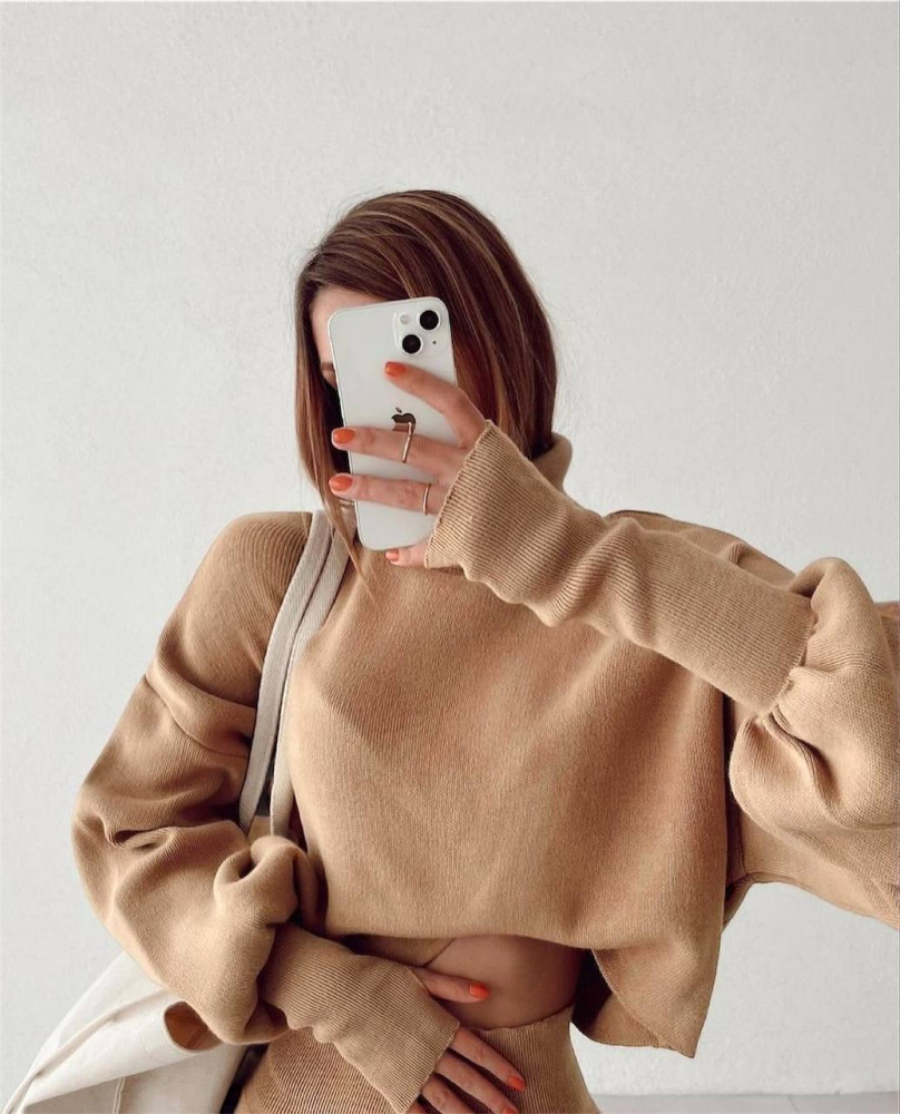 Ангорный костюм двойка BRA-A170T589 Ангорный костюм двойка BRA-A170T589