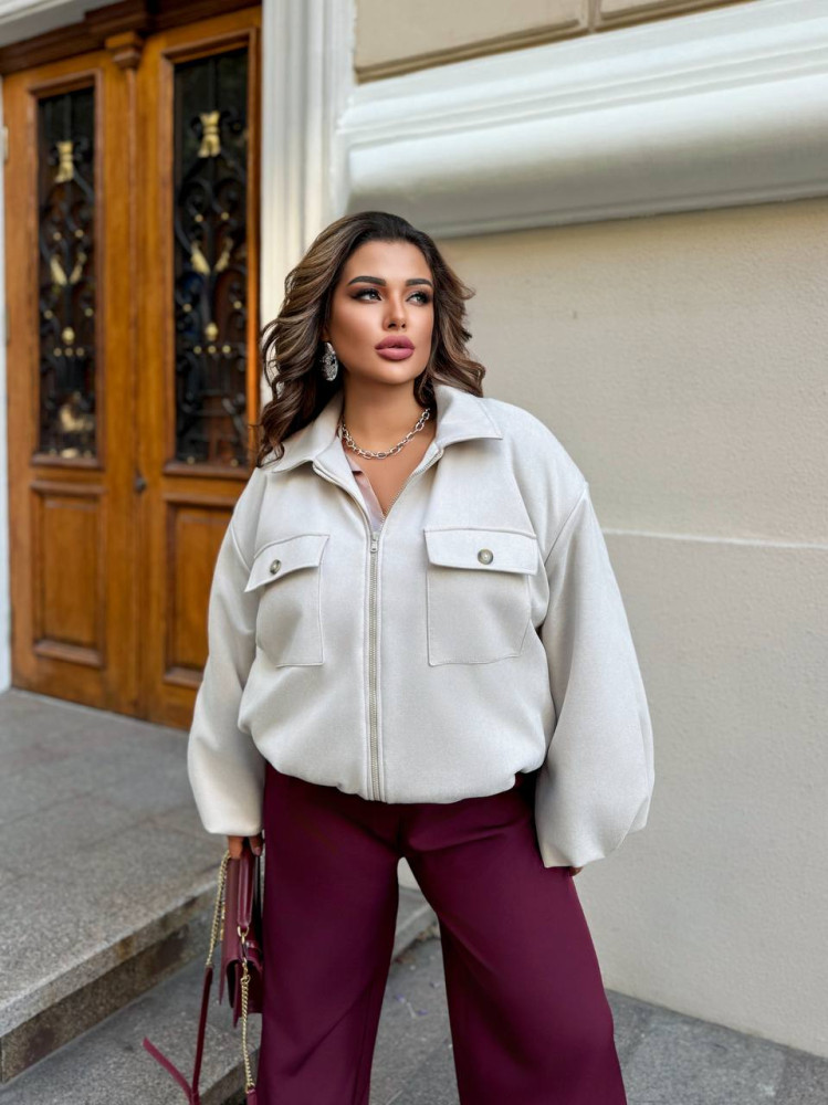 Бомбер с широкими рукавами ANK-A725353.1T980 Бомбер с широкими рукавами ANK-A725353.1T980