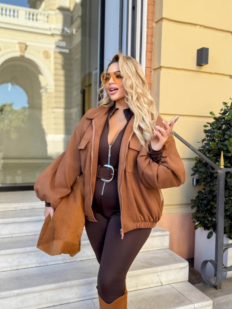 Бомбер с широкими рукавами ANK-A725353.1T980 Бомбер с широкими рукавами ANK-A725353.1T980