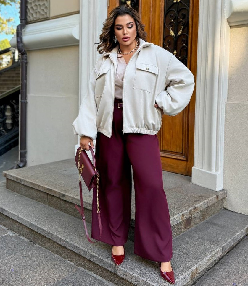 Бомбер с широкими рукавами ANK-A725353.1T980 Бомбер с широкими рукавами ANK-A725353.1T980