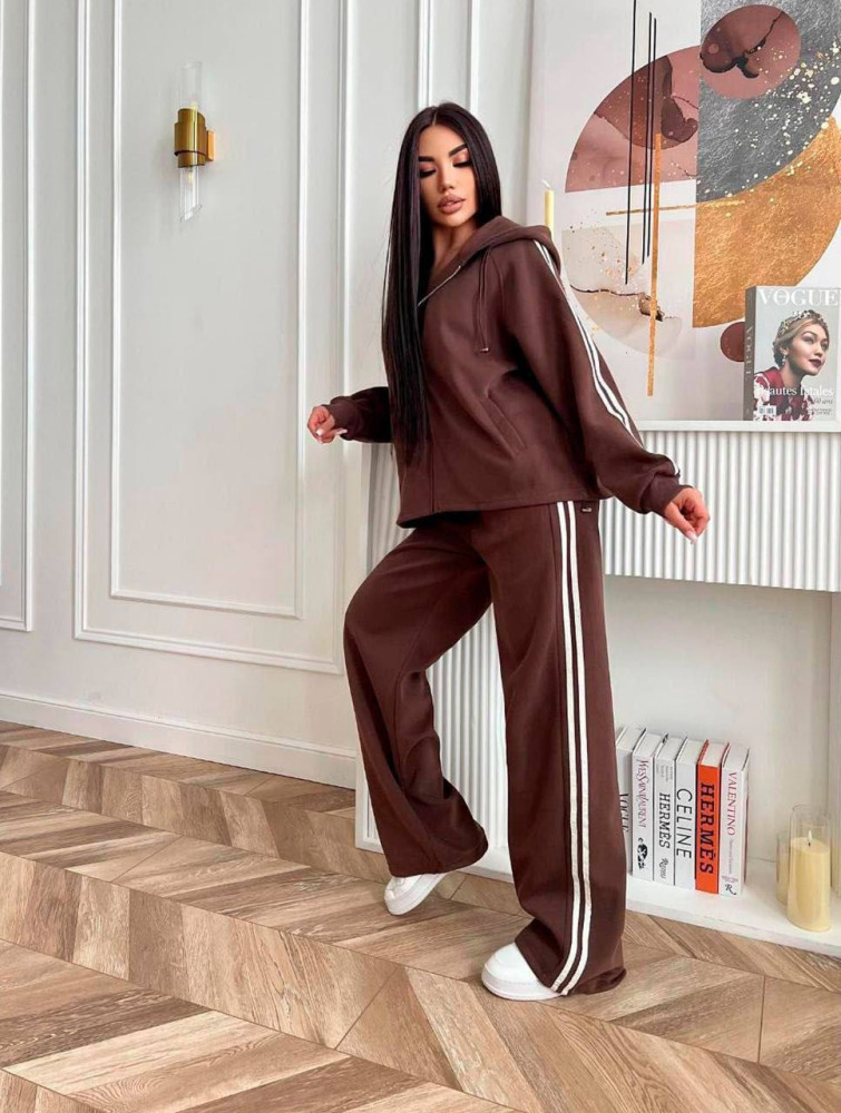 Трендовый оверсайз костюм CUR-A889T1050 Трендовый оверсайз костюм CUR-A889T1050