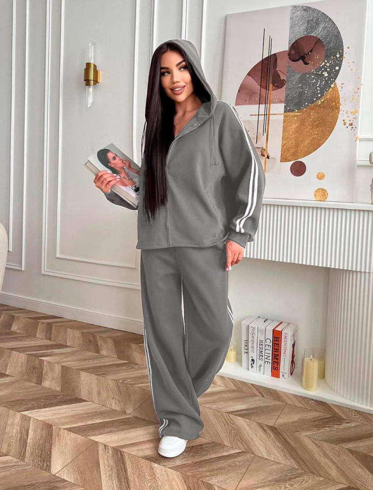 Трендовый оверсайз костюм CUR-A889T1050 Трендовый оверсайз костюм CUR-A889T1050