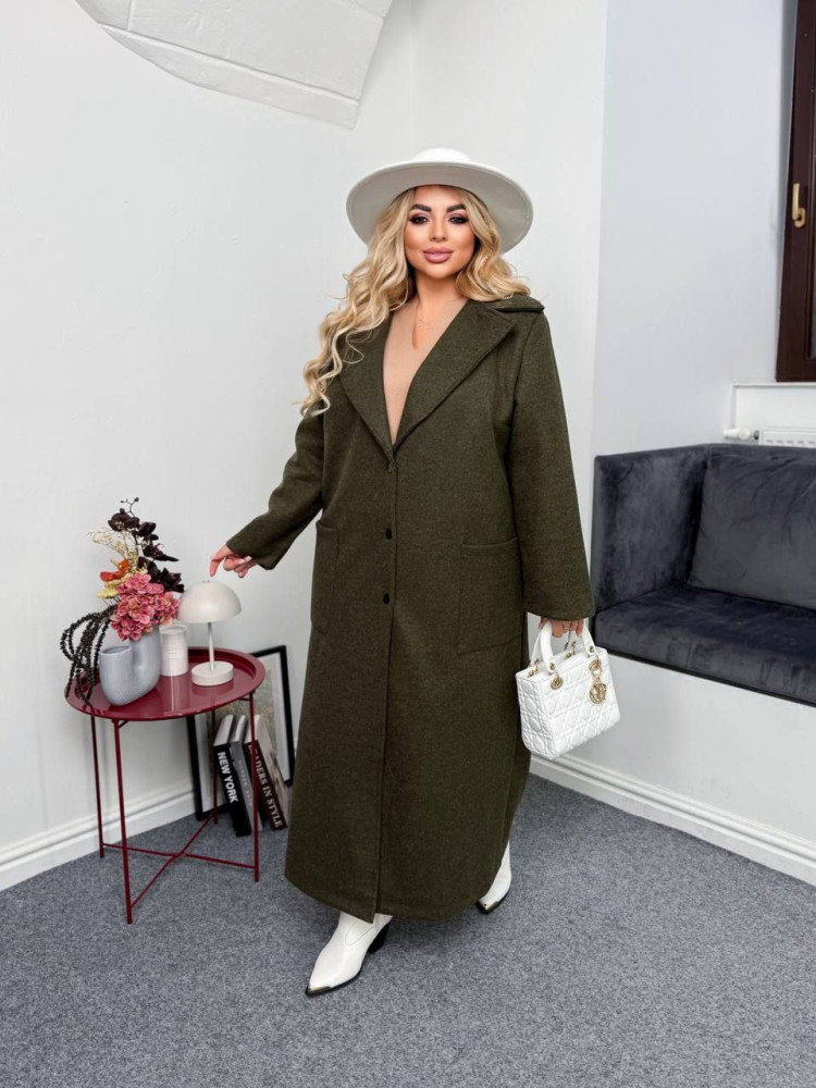 Длинное кашемировое пальто AD-A7858.1T550 Длинное кашемировое пальто AD-A7858.1T550