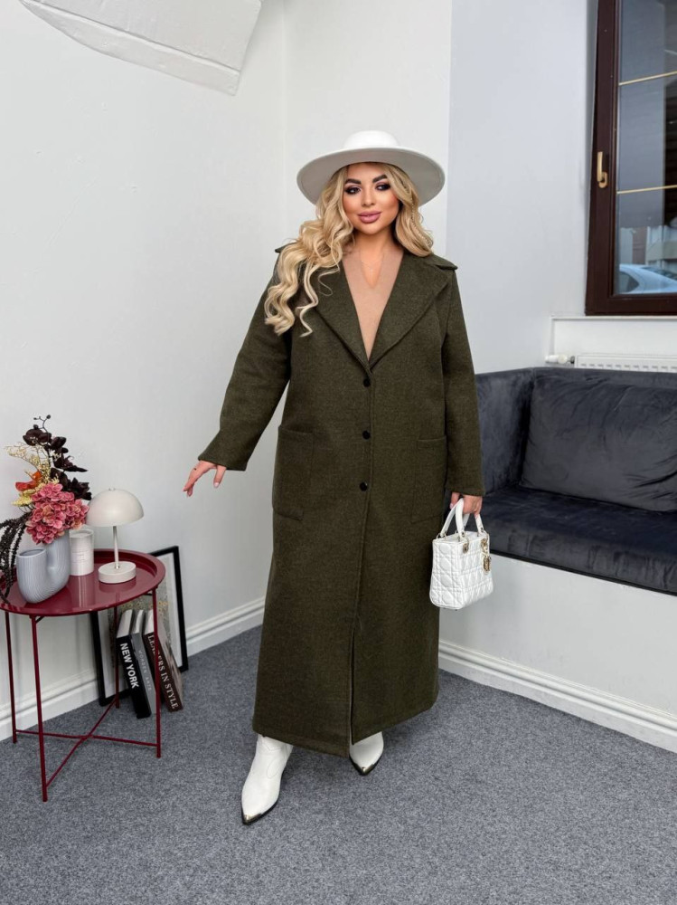 Длинное кашемировое пальто AD-A7858.1T550 Длинное кашемировое пальто AD-A7858.1T550