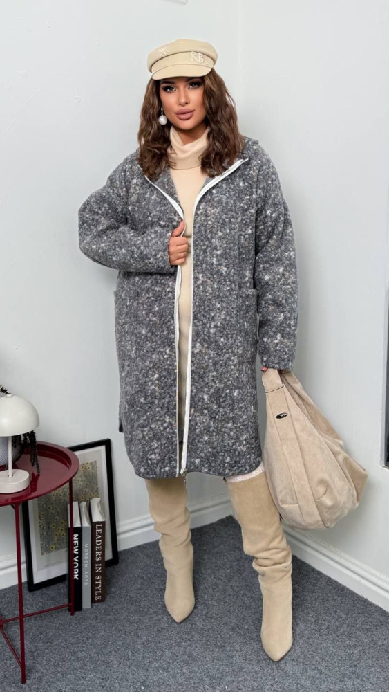 Пальто-кардиган с капюшоном AD-A7859.1T450 Пальто-кардиган с капюшоном AD-A7859.1T450