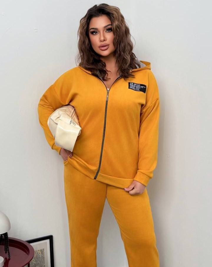 Прогулочный замшевый костюм AD-A7853.1T360 Прогулочный замшевый костюм AD-A7853.1T360