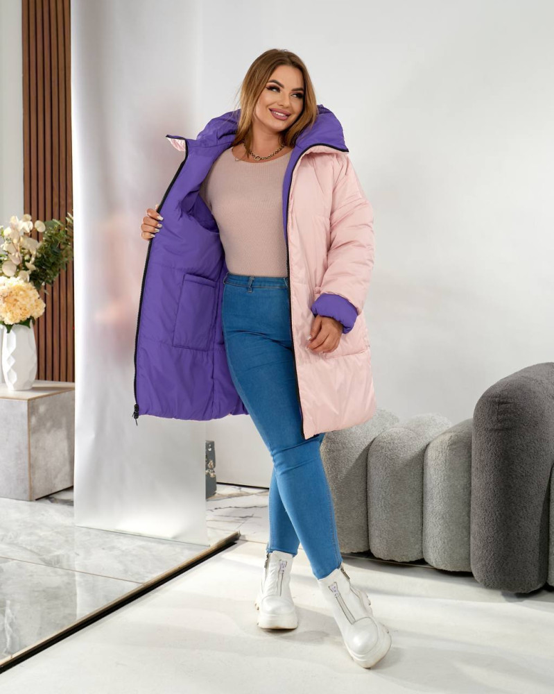 Двустороння куртка-пальто SD-A0109T1050 Двустороння куртка-пальто SD-A0109T1050