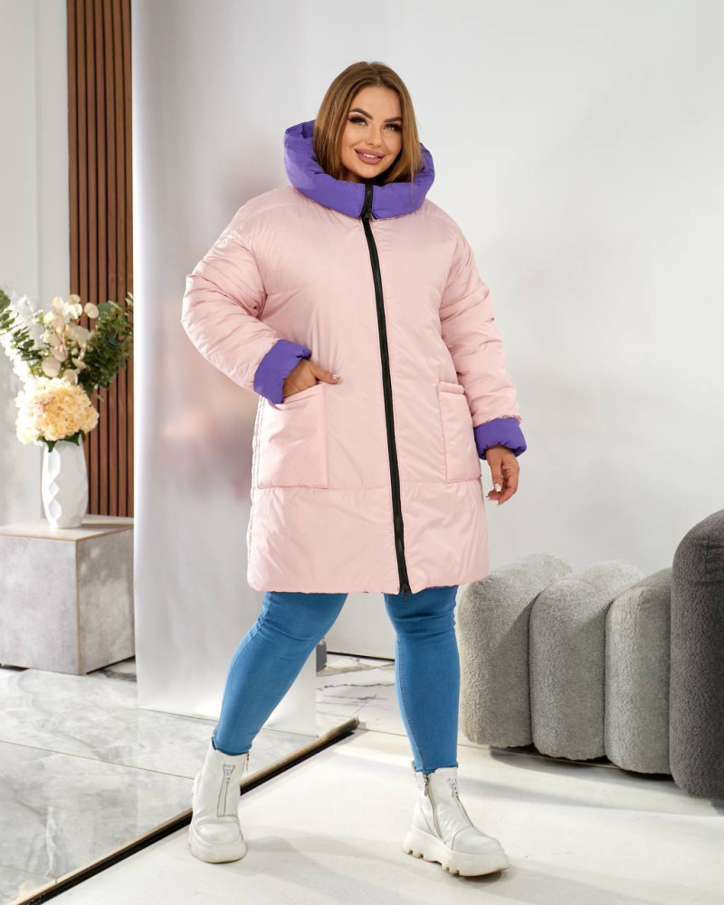 Двустороння куртка-пальто SD-A0109T1050 Двустороння куртка-пальто SD-A0109T1050