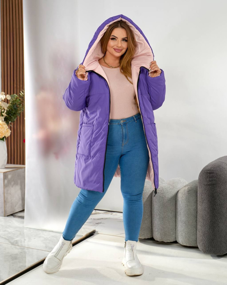 Двустороння куртка-пальто SD-A0109T1050 Двустороння куртка-пальто SD-A0109T1050