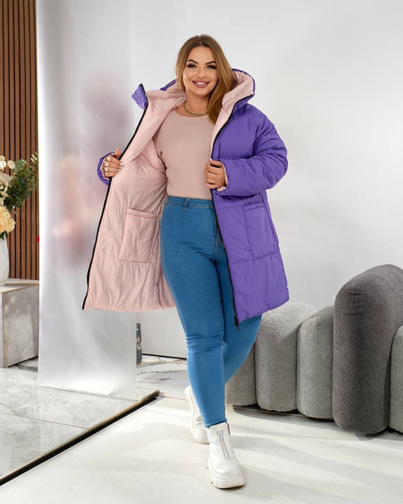 Двустороння куртка-пальто SD-A0109T1050 Двустороння куртка-пальто SD-A0109T1050