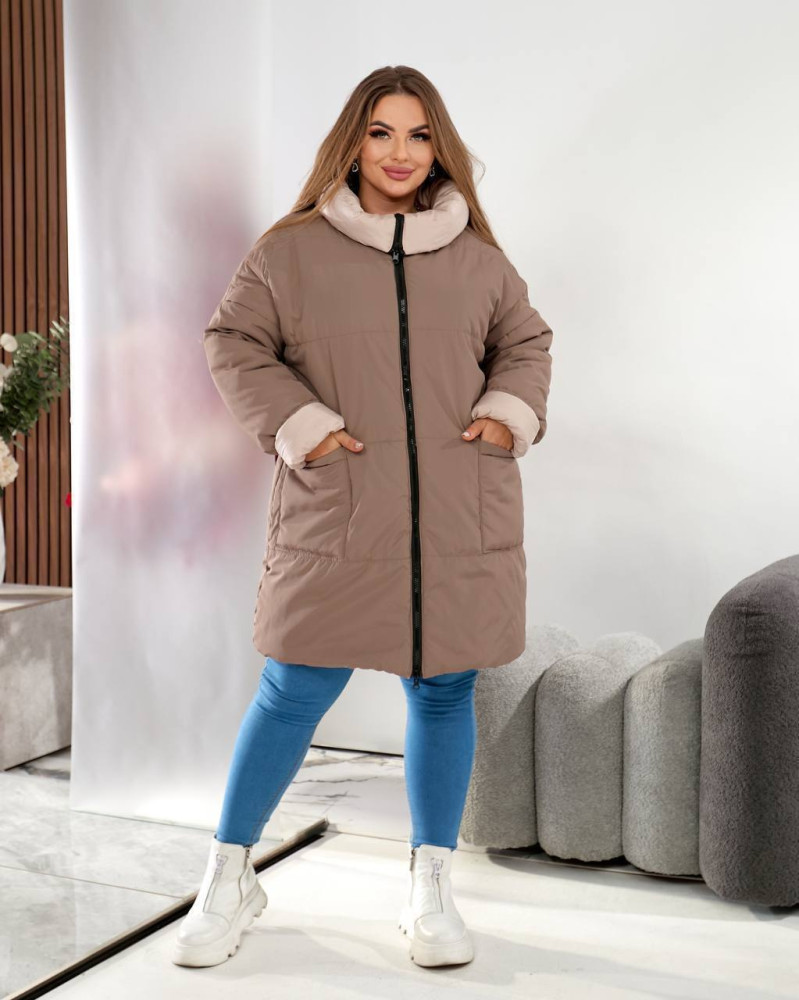 Двустороння куртка-пальто SD-A0109T1050 Двустороння куртка-пальто SD-A0109T1050