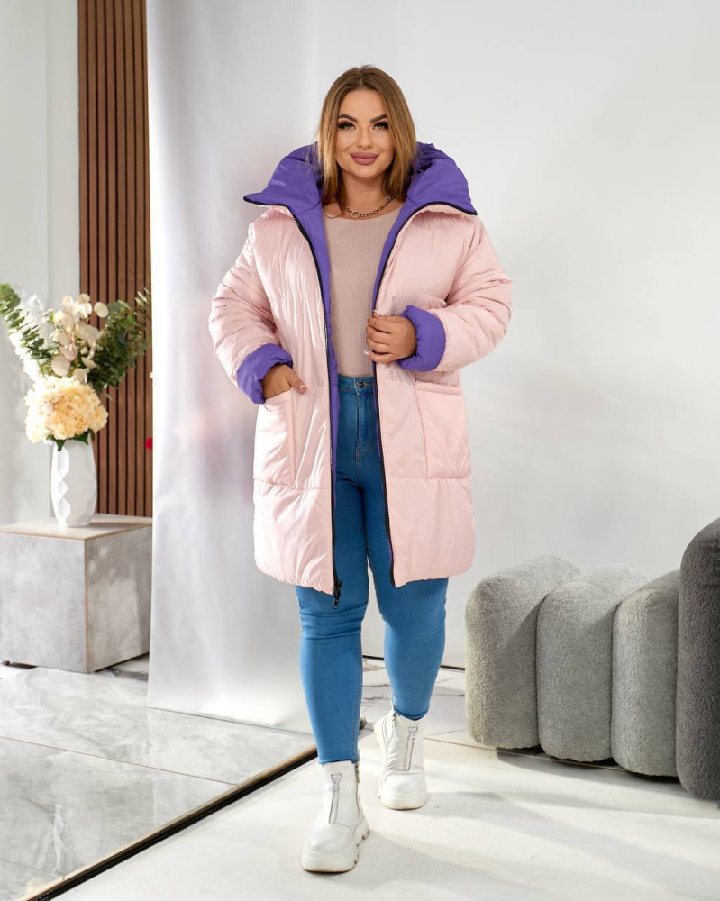 Двустороння куртка-пальто SD-A0109T1050 Двустороння куртка-пальто SD-A0109T1050