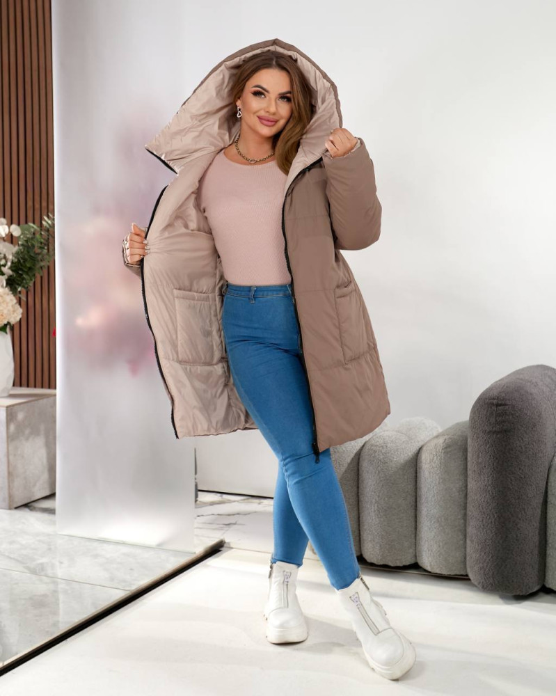 Двустороння куртка-пальто SD-A0109T1050 Двустороння куртка-пальто SD-A0109T1050