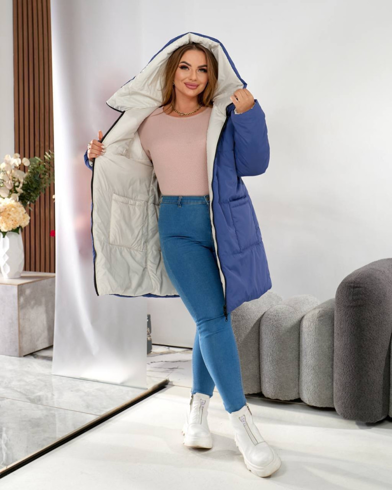 Двустороння куртка-пальто SD-A0109T1050 Двустороння куртка-пальто SD-A0109T1050