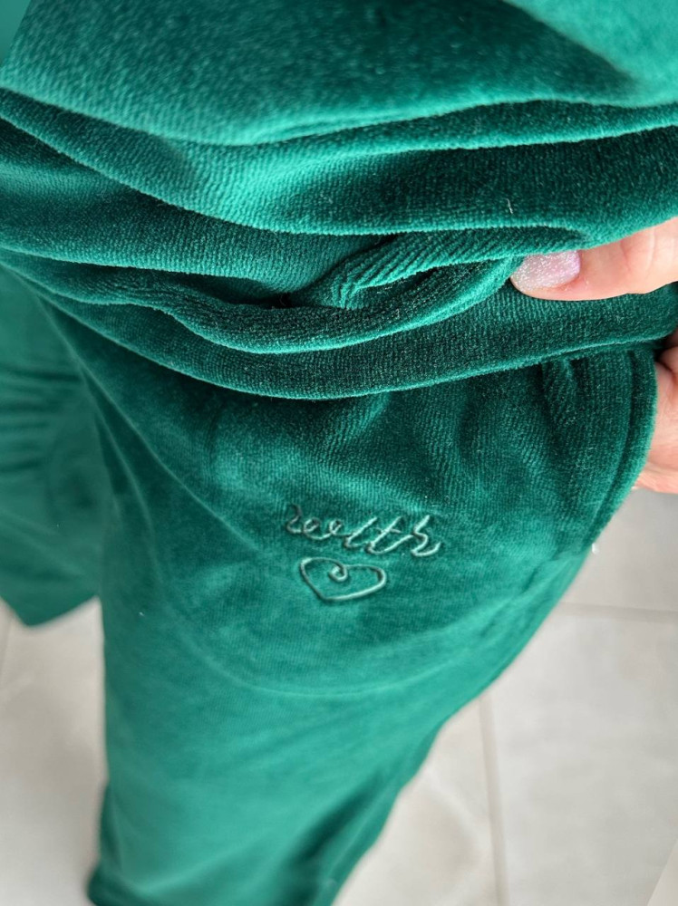 Велюровий прогулянковий костюм AMU-A028T1199 Велюровий прогулянковий костюм AMU-A028T1199