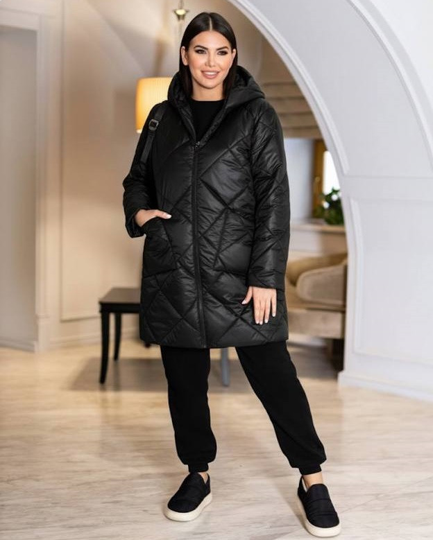 Удлиненная теплая куртка MA-A1012T950 Удлиненная теплая куртка MA-A1012T950