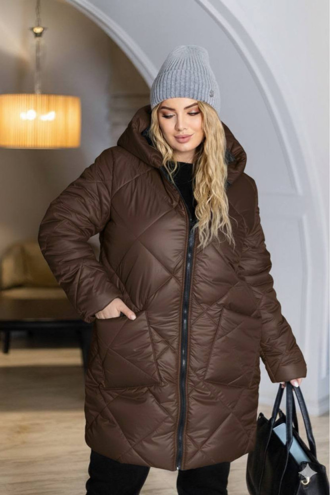 Удлиненная теплая куртка MA-A1012T950 Удлиненная теплая куртка MA-A1012T950