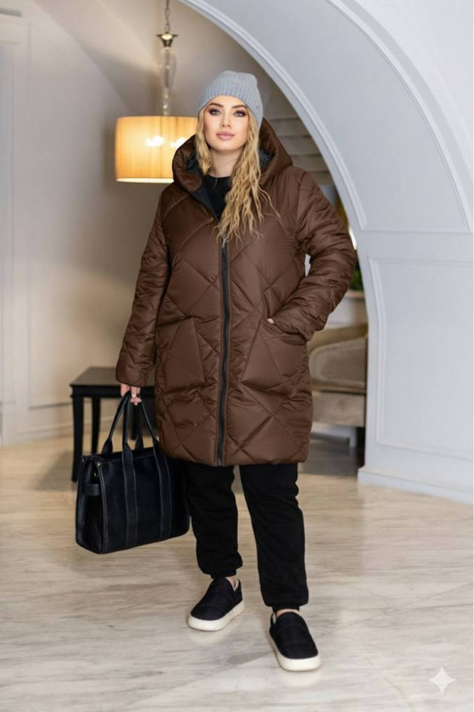 Удлиненная теплая куртка MA-A1012T950 Удлиненная теплая куртка MA-A1012T950