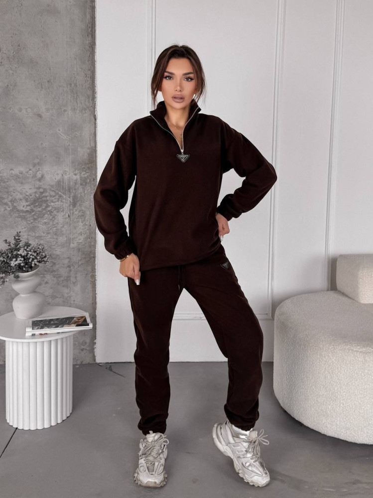 Трендовий флісовий костюм VM-A10522T570 Трендовий флісовий костюм VM-A10522T570