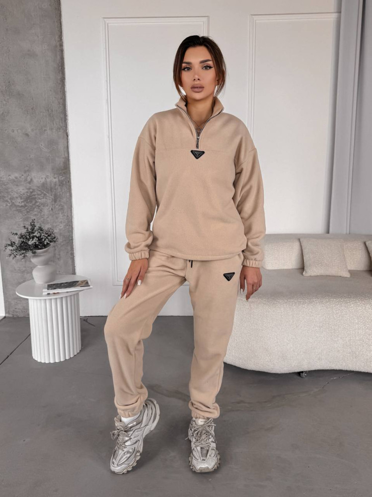 Трендовий флісовий костюм VM-A10522T570 Трендовий флісовий костюм VM-A10522T570