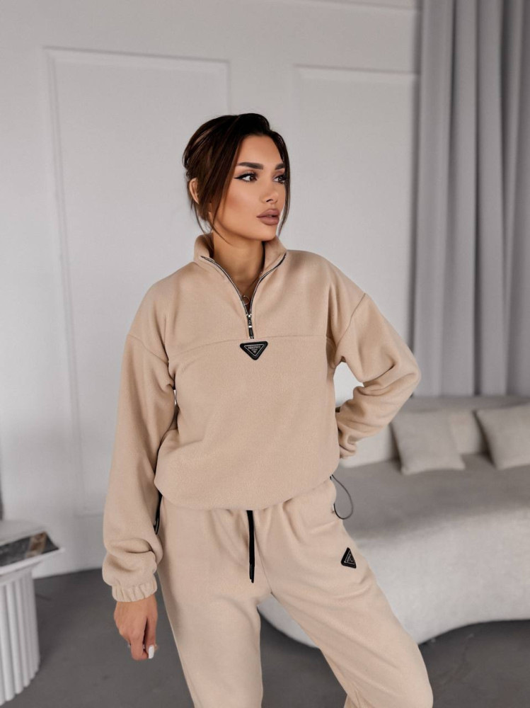 Трендовий флісовий костюм VM-A10522T570 Трендовий флісовий костюм VM-A10522T570