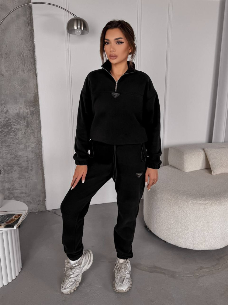 Трендовий флісовий костюм VM-A10522T570 Трендовий флісовий костюм VM-A10522T570