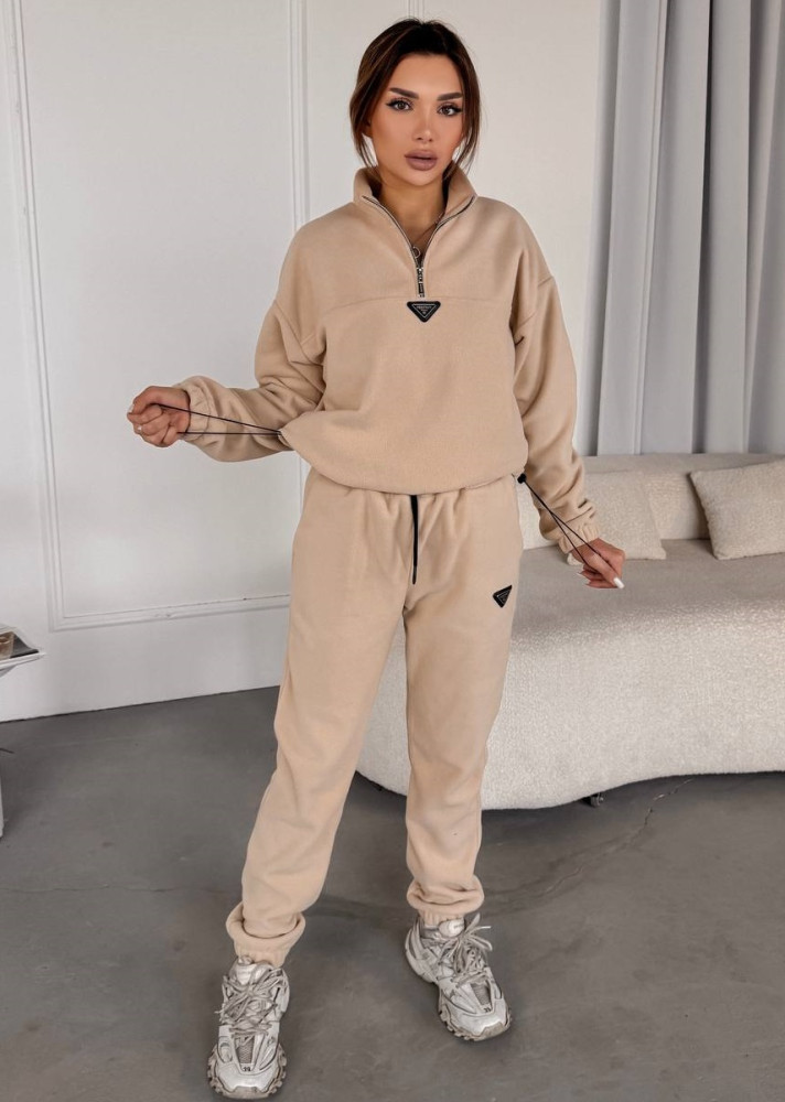 Трендовий флісовий костюм VM-A10522T570 Трендовий флісовий костюм VM-A10522T570