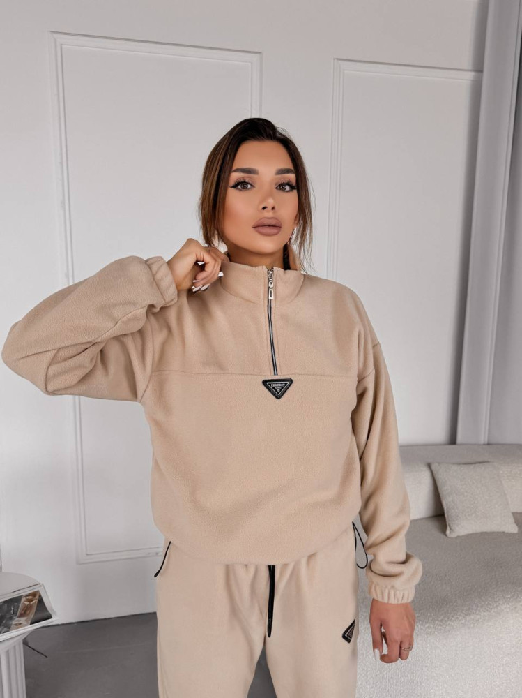 Трендовий флісовий костюм VM-A10522T570 Трендовий флісовий костюм VM-A10522T570