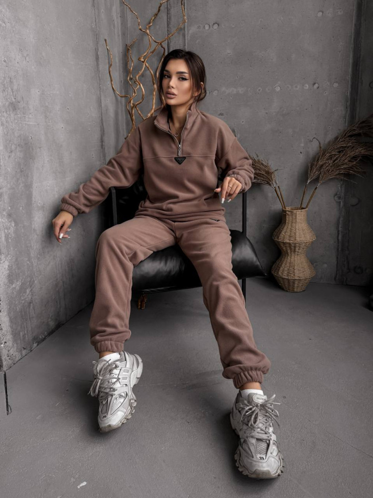 Трендовий флісовий костюм VM-A10522T570 Трендовий флісовий костюм VM-A10522T570