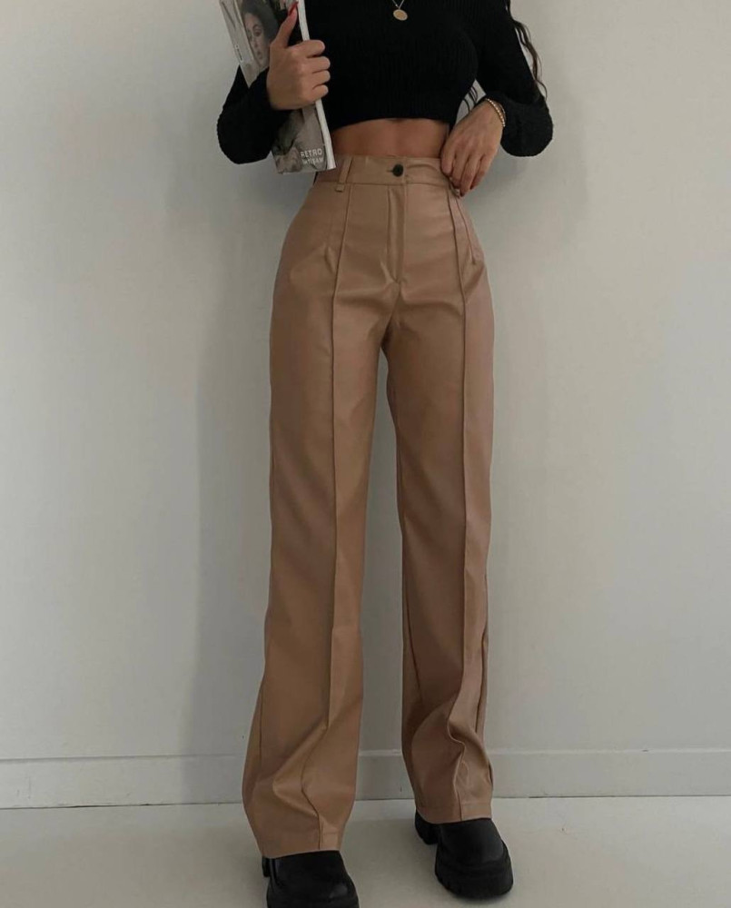 Утепленные брюки клеш на флисе DMP-R1196T290 Утепленные брюки клеш на флисе DMP-R1196T290