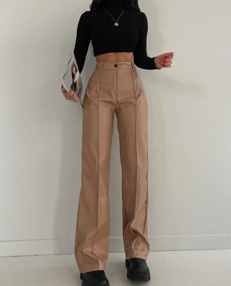 Утепленные брюки клеш на флисе DMP-R1196T290 Утепленные брюки клеш на флисе DMP-R1196T290