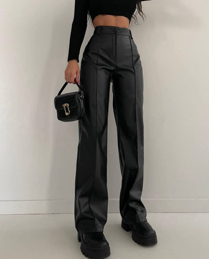 Утепленные брюки клеш на флисе DMP-R1196T290 Утепленные брюки клеш на флисе DMP-R1196T290