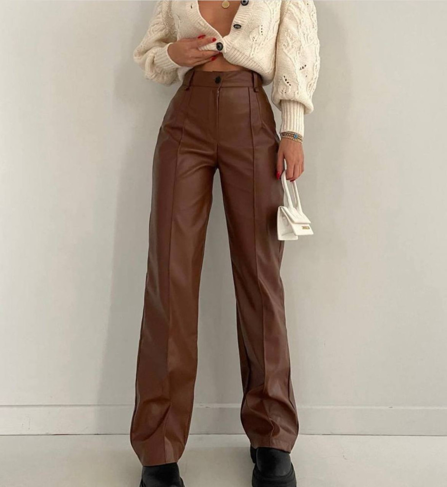 Утепленные брюки клеш на флисе DMP-R1196T290 Утепленные брюки клеш на флисе DMP-R1196T290