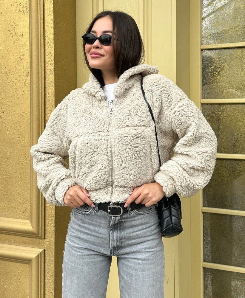 Крутая плюшевая кофта DMP-R1478T350 Крутая плюшевая кофта DMP-R1478T350