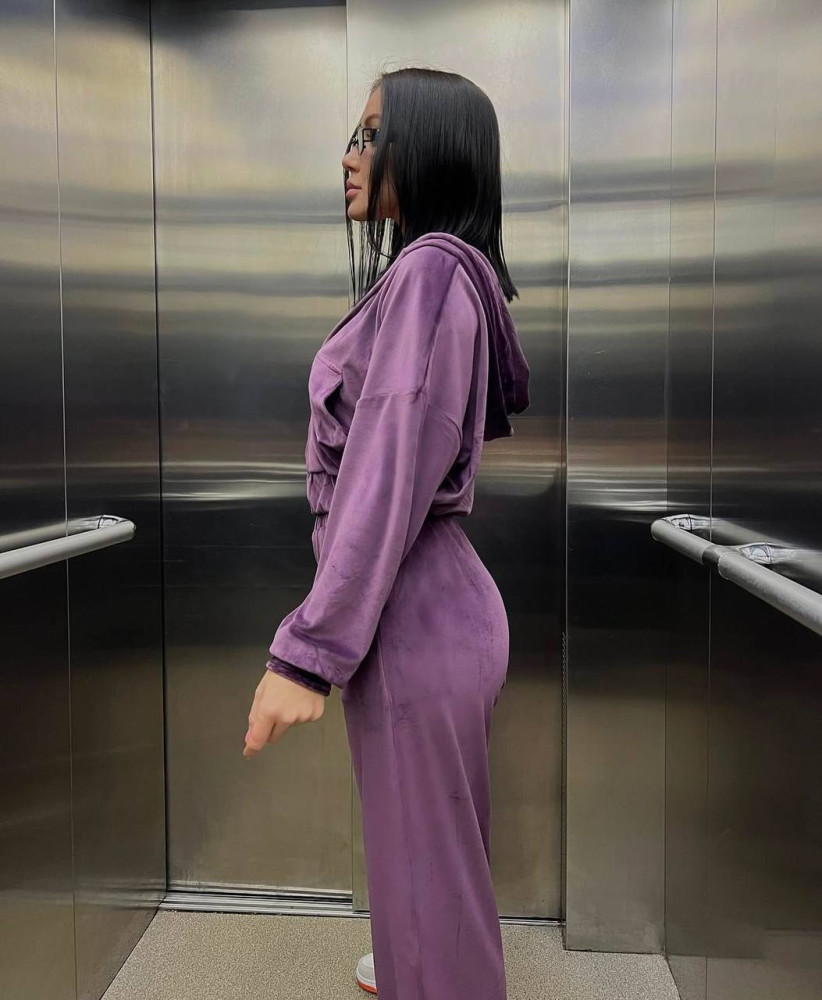 Велюровый женский костюм DMP-R1620T480 Велюровый женский костюм DMP-R1620T480